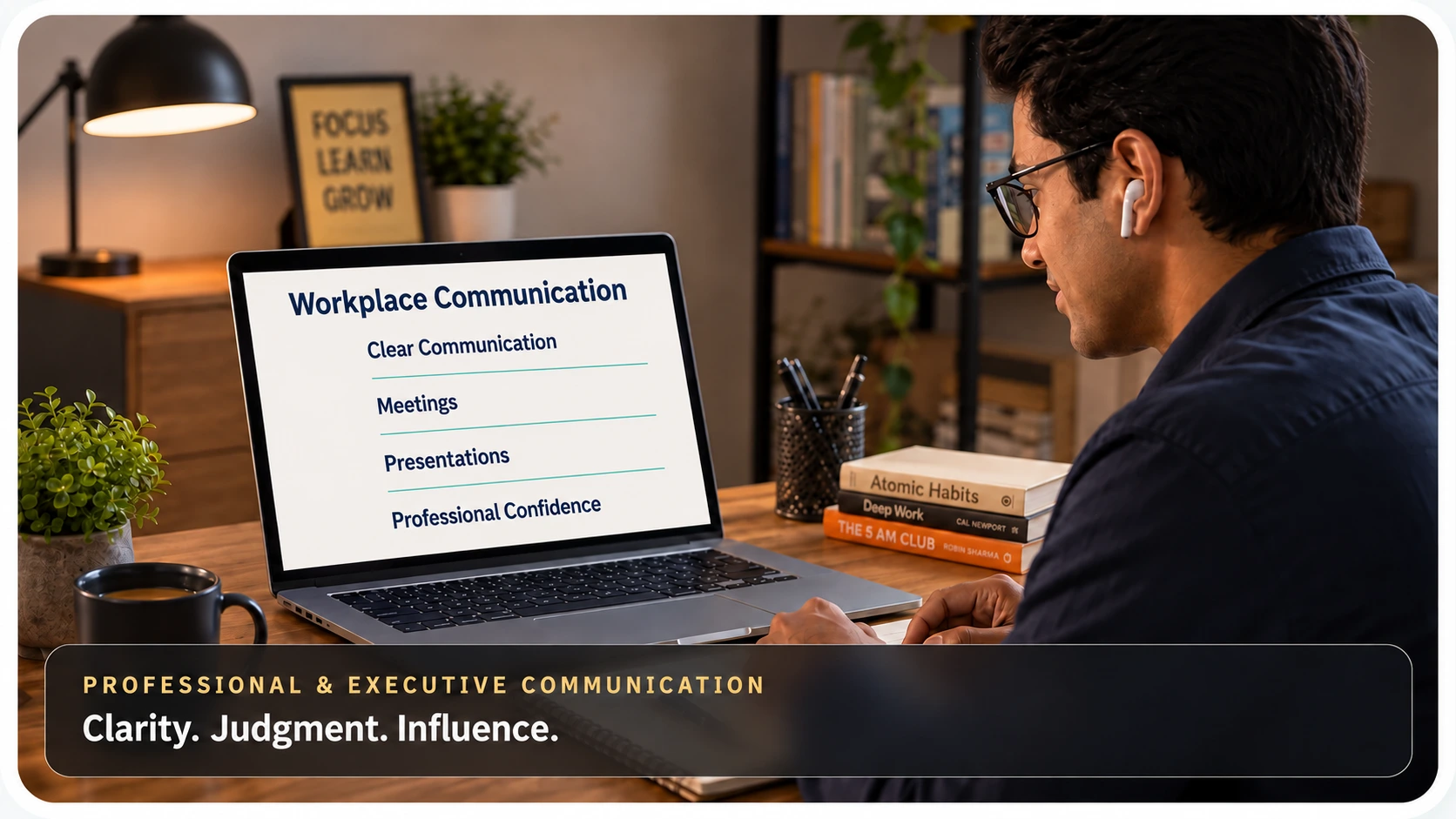 Executive communication coaching