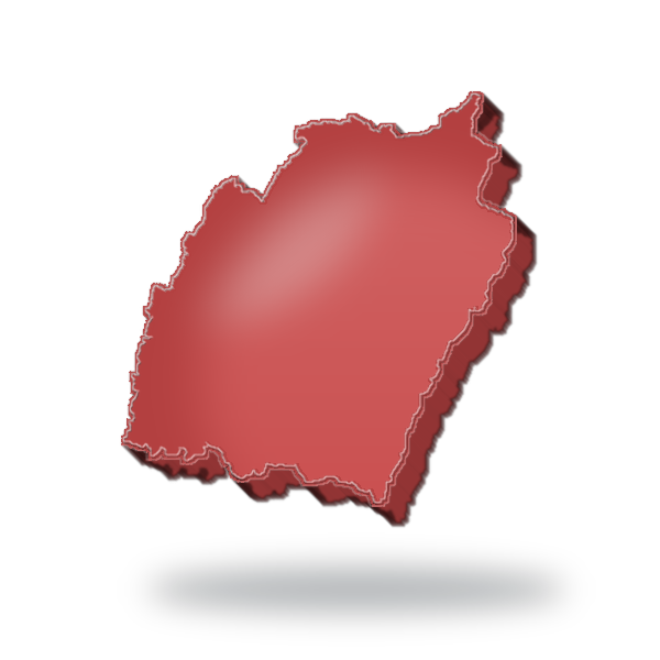3D map of Manipur