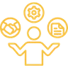 Soft skills training icon